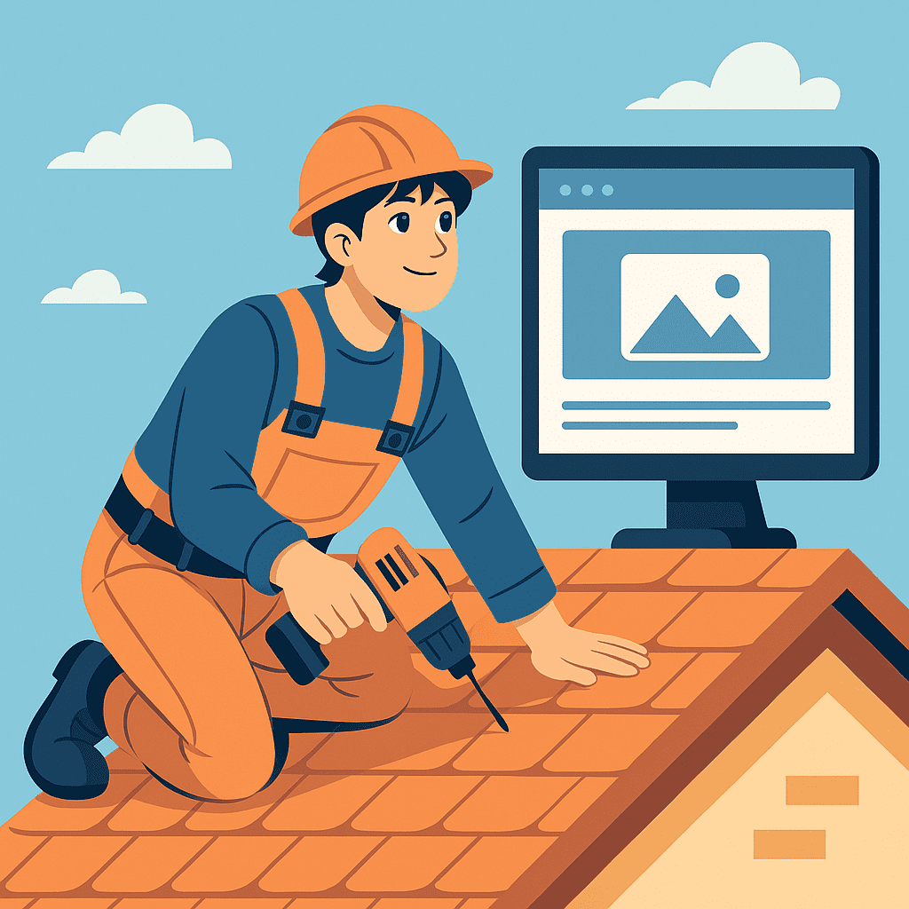 Website for Roofing Company in Charlotte